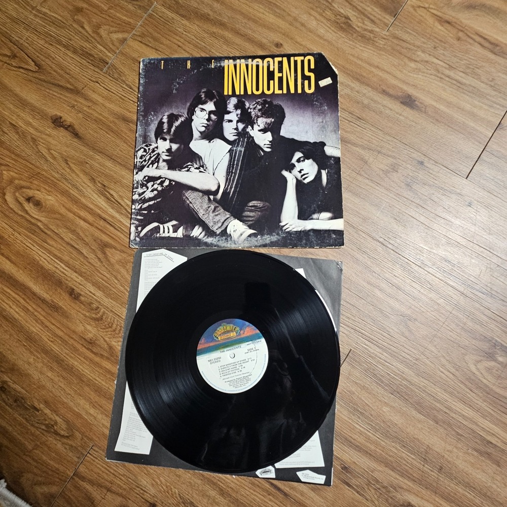 The Innocents – Self Titled‎ The Boardwalk 1982 NB1-33250 PROMO Vinyl VG+ EX/EX